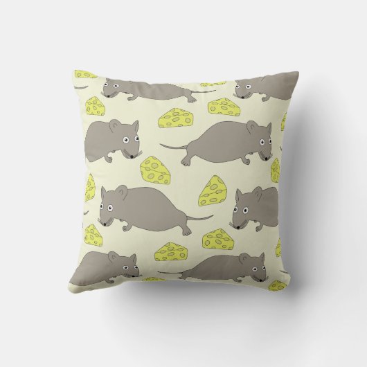 Mausmuster mit Käse Kussen (Achterkant)