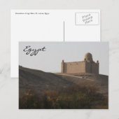 mausoleum aghan briefkaart (Voorkant / Achterkant)