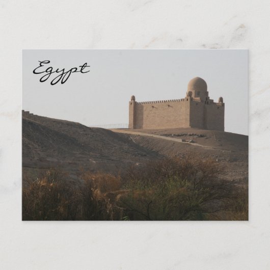 mausoleum aghan briefkaart (Voorkant)