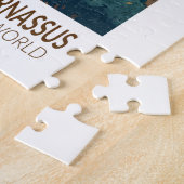 Mausoleum at Halicarnassus 7 Wonders of the World Legpuzzel (Zijkant)