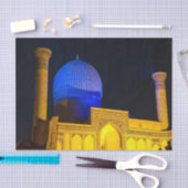 Mausoleum of Amir Timur - Samarkand, Uzbekistan Tissuepapier (Craft)