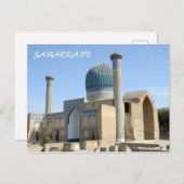 Mausoleum of Timur in Samarkand, Oezbekistan Briefkaart (Voorkant / Achterkant)