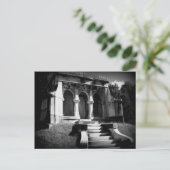 Mausoleum op een heuvel briefkaart (Staand voorkant)