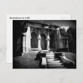 Mausoleum op een heuvel briefkaart (Voorkant / Achterkant)