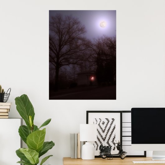 Mausoleum Orbs Poster (Thuiskantoor)