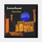 Mausoleum van Amir Timur - Samarkand, Oezbekistan Magneet (Voorkant)