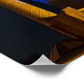 Mausoleum van Amir Timur - Samarkand, Oezbekistan Poster (Hoek)