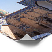 Mausoleum van Amir Timur - Samarkand, Oezbekistan Poster (Hoek)