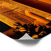 Mausoleum van Amir Timur - Samarkand, Oezbekistan Poster (Hoek)