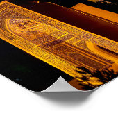 Mausoleum van Amir Timur - Samarkand, Oezbekistan Poster (Hoek)