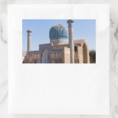 Mausoleum van Amir Timur - Samarkand, Oezbekistan Rechthoekige Sticker (Tas)