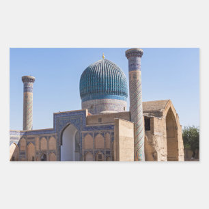 Mausoleum van Amir Timur - Samarkand, Oezbekistan Rechthoekige Sticker