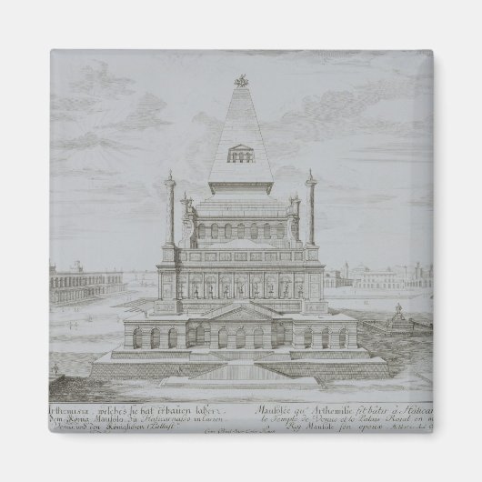 Mausoleum van Halicarnassus, Bodrum, Turkije, uit Magneet (Voorkant)