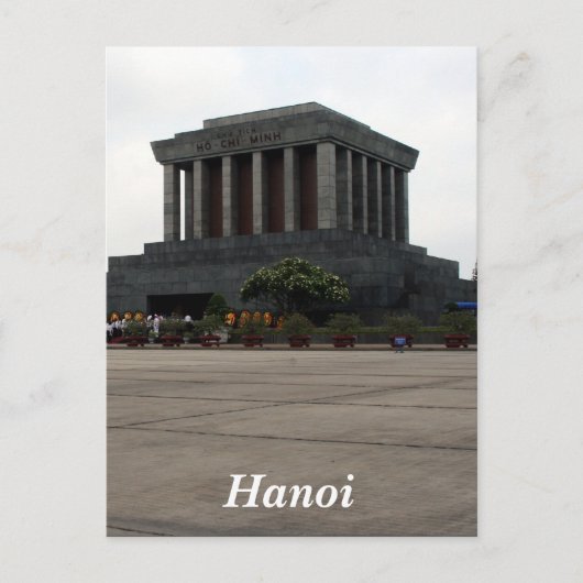 mausoleum van Hanoi Briefkaart (Voorkant)