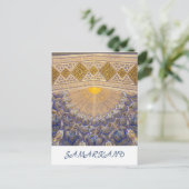 Mausoleum van Timur in Samarkand, Oezbekistan Briefkaart (Staand voorkant)