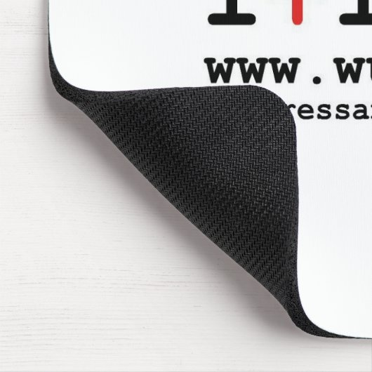 Mauspad "1+1=11" muismat (Hoek)