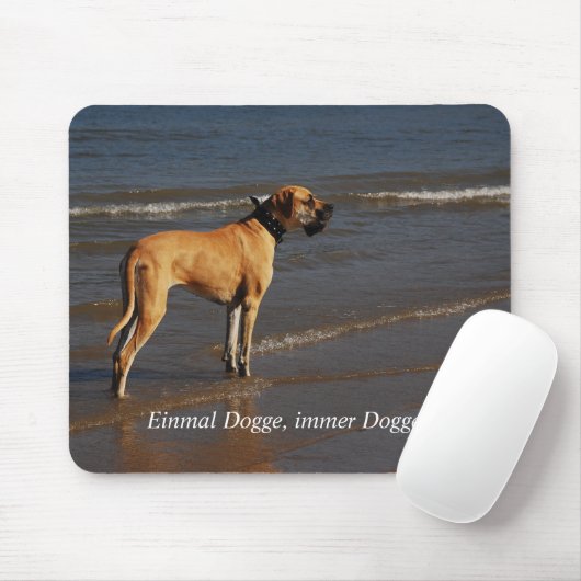 Mauspad mit Foto Muismat (Met muis)