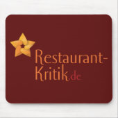 Mauspad von Restaurant-Kritik.de Muismat (Voorkant)