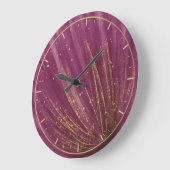 Mauve 10.75 ronde wandklok (Hoek)