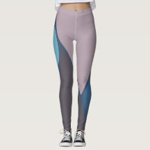 Mauve and blue graphic II