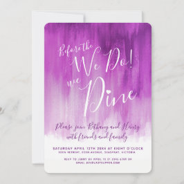 Mauve art rehearings diner voor we een uitnodiging