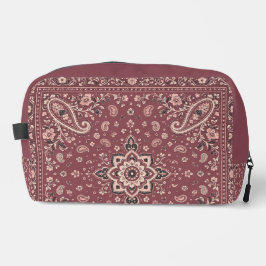 Mauve Bandana Paisley Allround Tas Reisorganizer