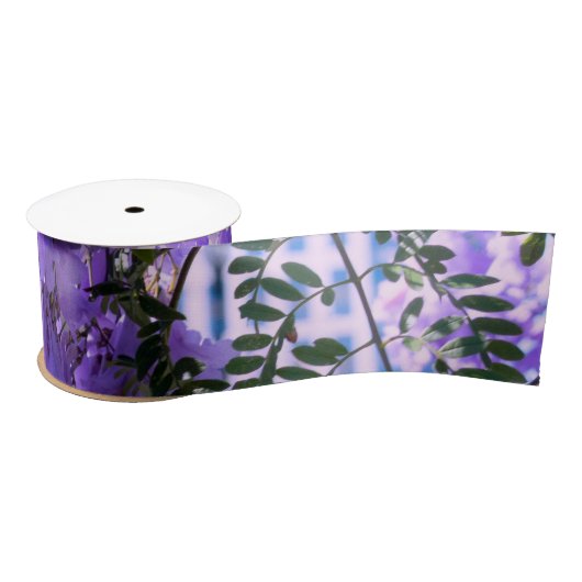 Mauve Bell Satin Ribbon Satijnen Lint (Spoel)
