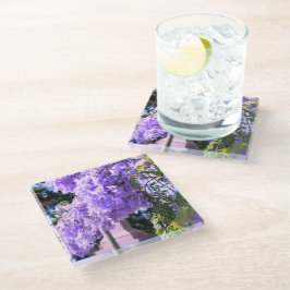 Mauve Bell Tree Glass Onderzetter