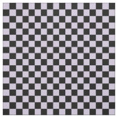 Mauve & Black Checkerboard Stof (Swatch)