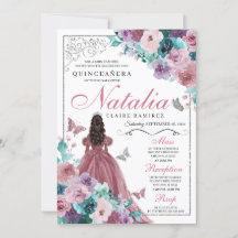 Mauve & Blauwgroen Oceaan Sunset Princess Quincean