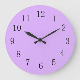 Mauve Bleke, Paarse, vaste kleuren Grote Klok