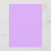 Mauve, bleke violethexacode e0b0ff briefkaart (Voorkant)