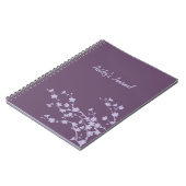 Mauve Blossom Notitieboek (Linkerzijde)
