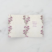  mauve blossom zal je mijn bruidsmeisje zijn (Binnen)