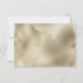 Mauve blue gold glitter drips luxury Bridesmaid  Kaart (Achterkant)