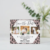 Mauve Blush Roze Jachtluipaard Luipaard Bewaar de (Staand voorkant)