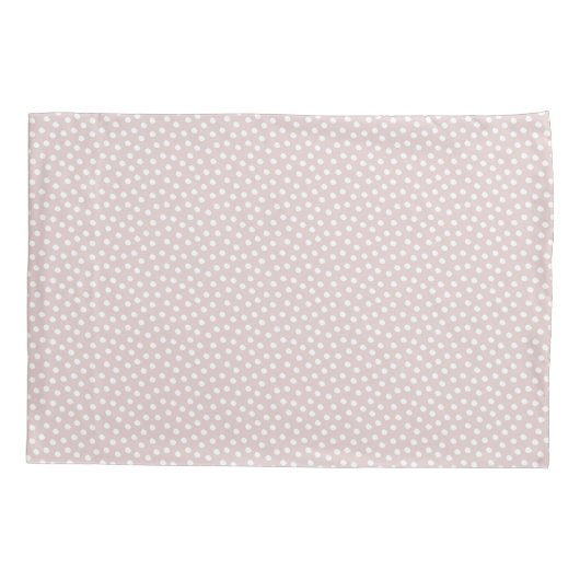 Mauve Chalk Waterverf Stippen Pillow Hoesje Kussensloop (Achterkant)