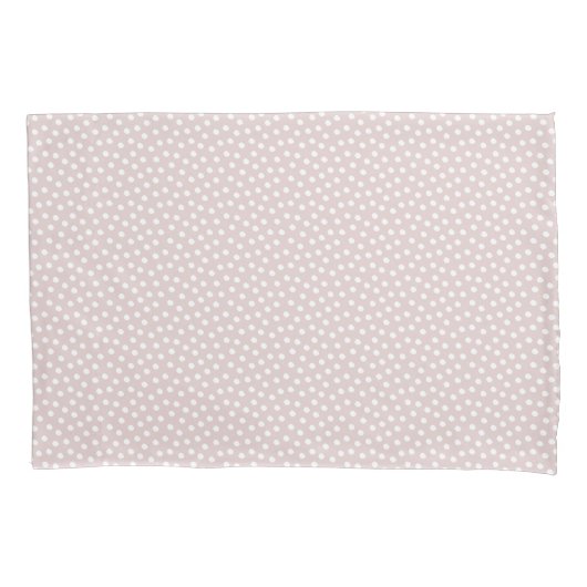 Mauve Chalk Waterverf Stippen Pillow Hoesje Kussensloop (Voorkant)