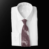 Mauve Crystal Agate | Steen van roze Roos Stropdas