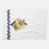 Mauve Daisy Theedoek (Horizontaal)