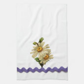 Mauve Daisy Theedoek (Verticaal)