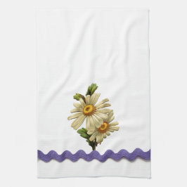 Mauve Daisy Theedoek