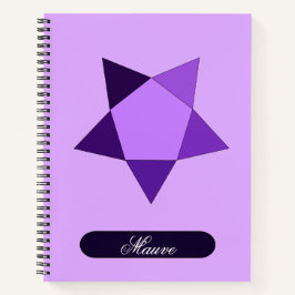 Mauve Droom Spiraal Notebook Notitieboek