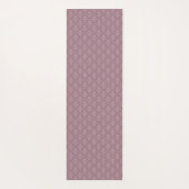 Mauve Elegant Damask Specialized Yoga Mat (Achterkant)