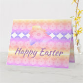 Mauve en Geel Kaart (Gele Bloem)