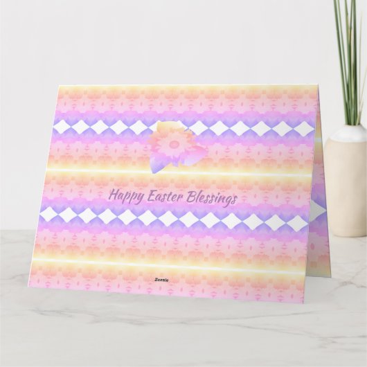 Mauve en Geel Kaart (Achterkant)