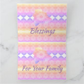 Mauve en Geel Kaart (Binnen)