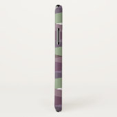 Mauve en groene driehoeken Case-Mate iPhone case (Achterkant / rechts)