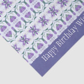 Mauve en Paars Tissuepapier (Detail)