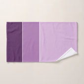 Mauve en Paarse streep Bad Handdoek (Handdoek)